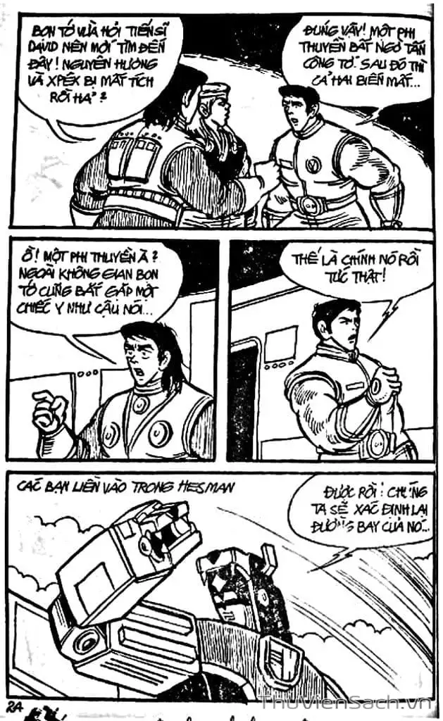 Truyện Tranh Dũng Sĩ Hesman trang 4