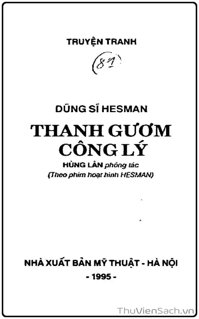 Truyện Tranh Dũng Sĩ Hesman trang 4