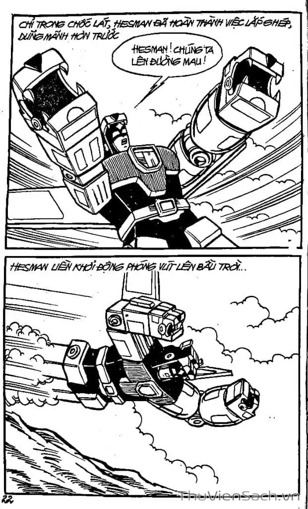 Truyện Tranh Dũng Sĩ Hesman trang 4