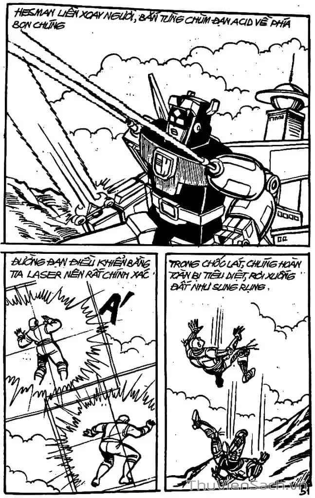Truyện Tranh Dũng Sĩ Hesman trang 4