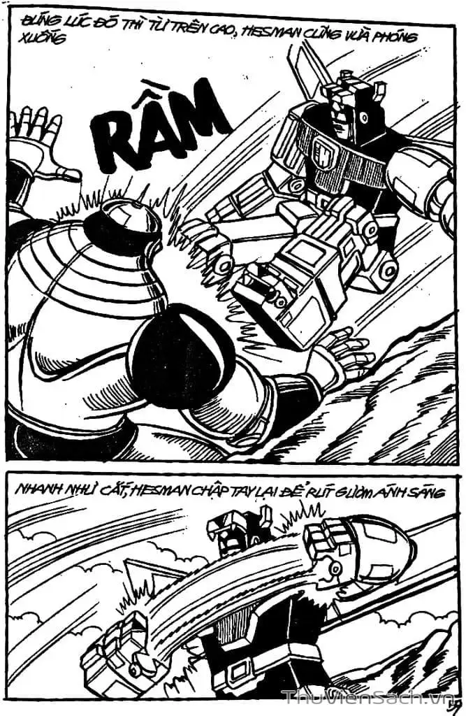Truyện Tranh Dũng Sĩ Hesman trang 4