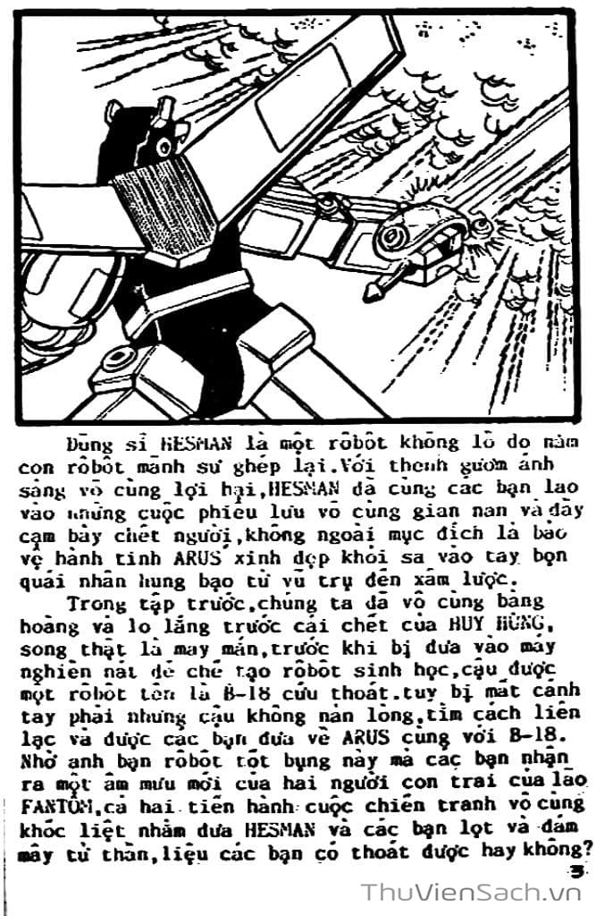 Truyện Tranh Dũng Sĩ Hesman trang 4