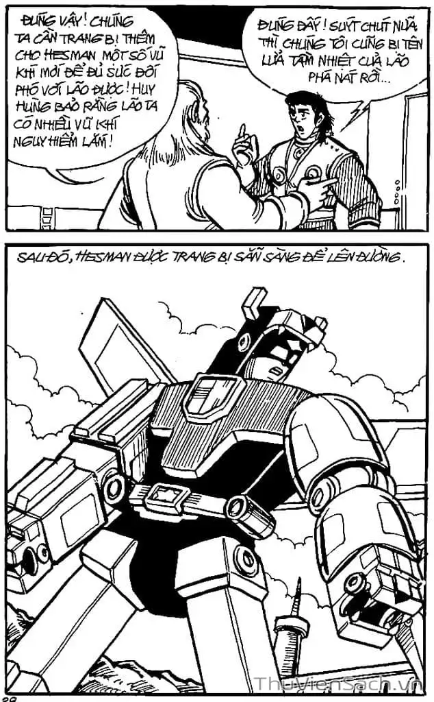 Truyện Tranh Dũng Sĩ Hesman trang 4