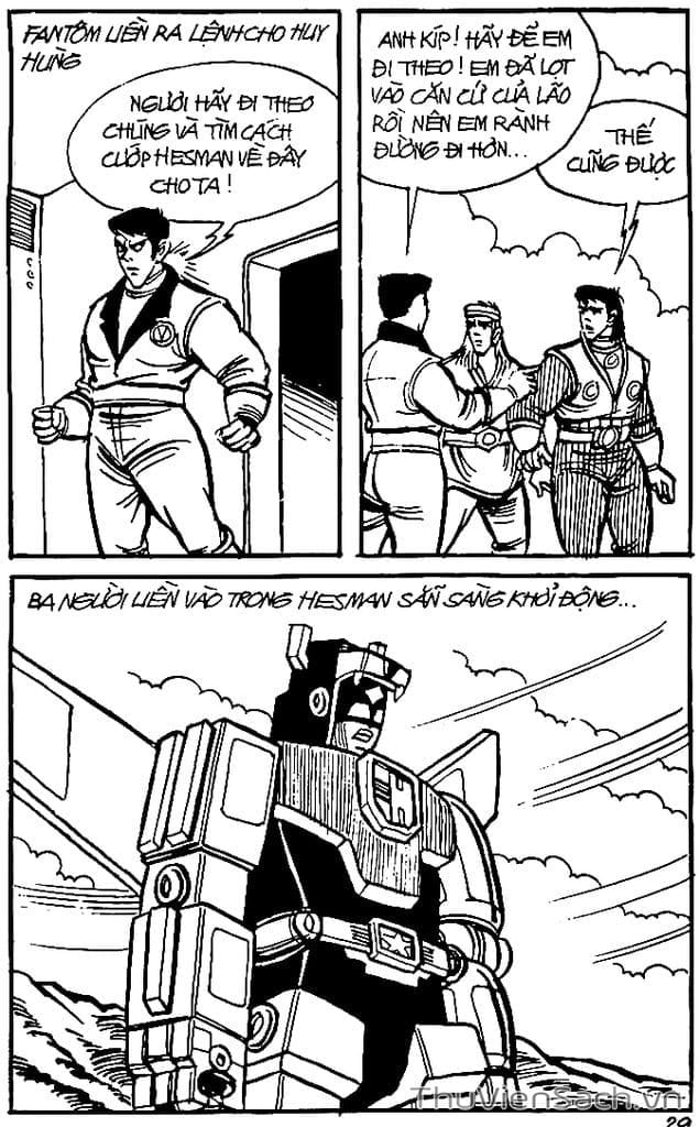 Truyện Tranh Dũng Sĩ Hesman trang 4
