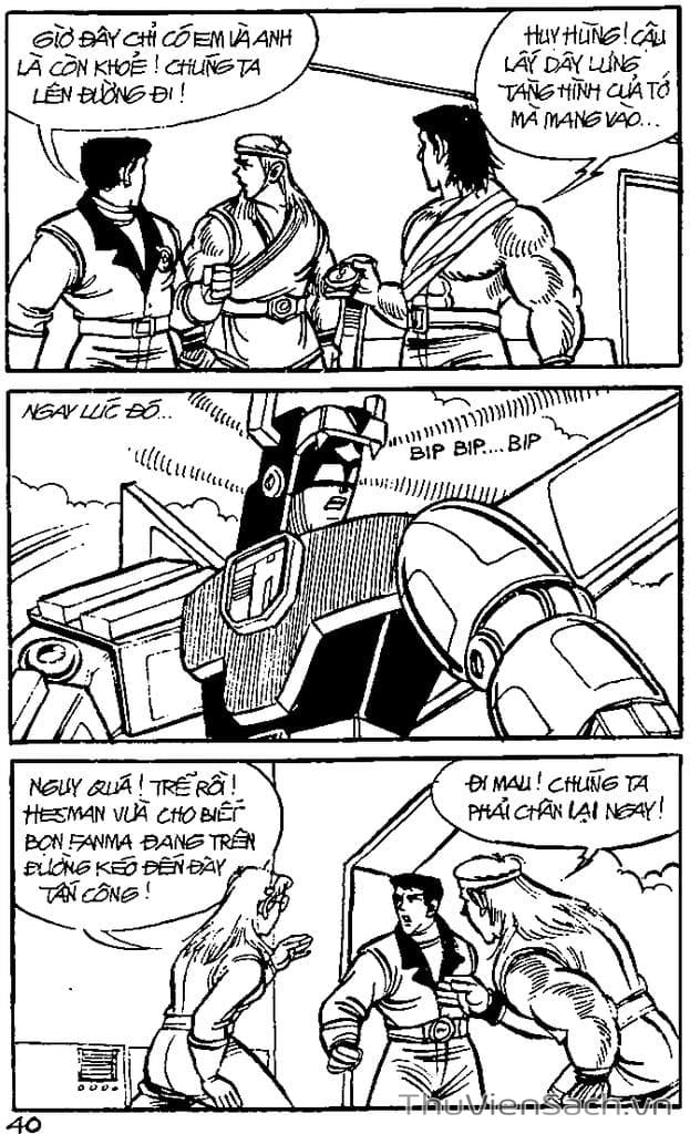 Truyện Tranh Dũng Sĩ Hesman trang 4