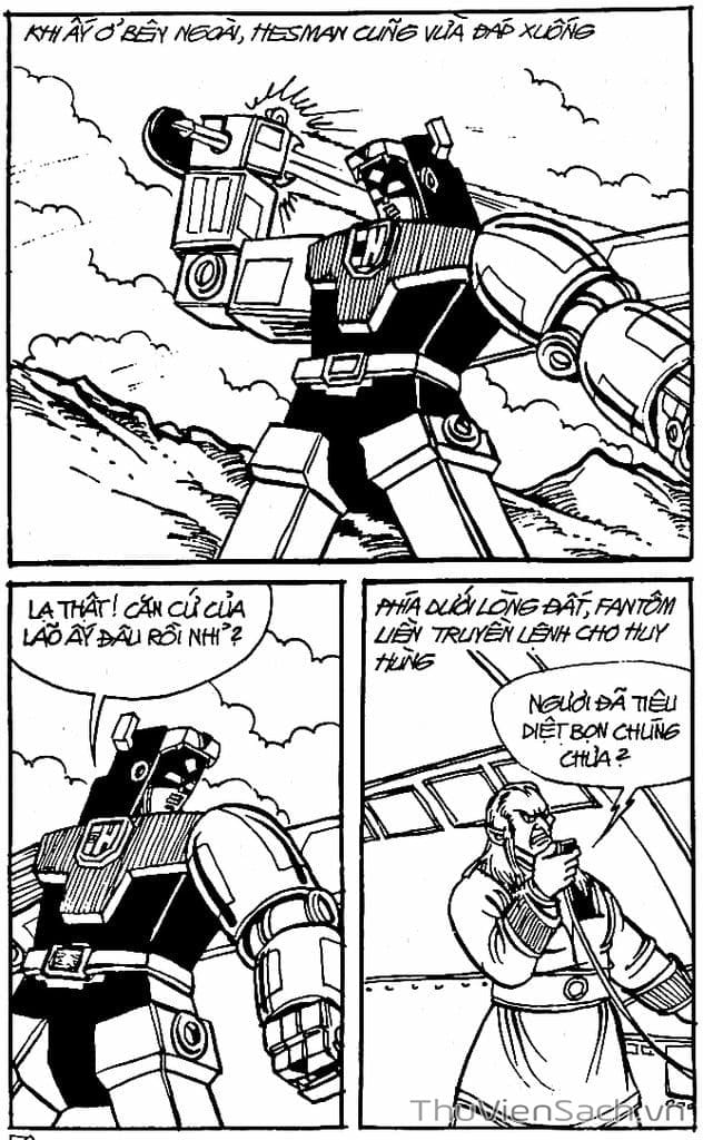 Truyện Tranh Dũng Sĩ Hesman trang 4