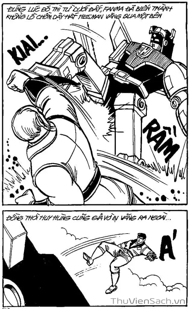 Truyện Tranh Dũng Sĩ Hesman trang 4