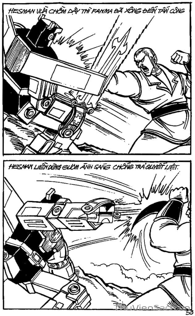 Truyện Tranh Dũng Sĩ Hesman trang 4