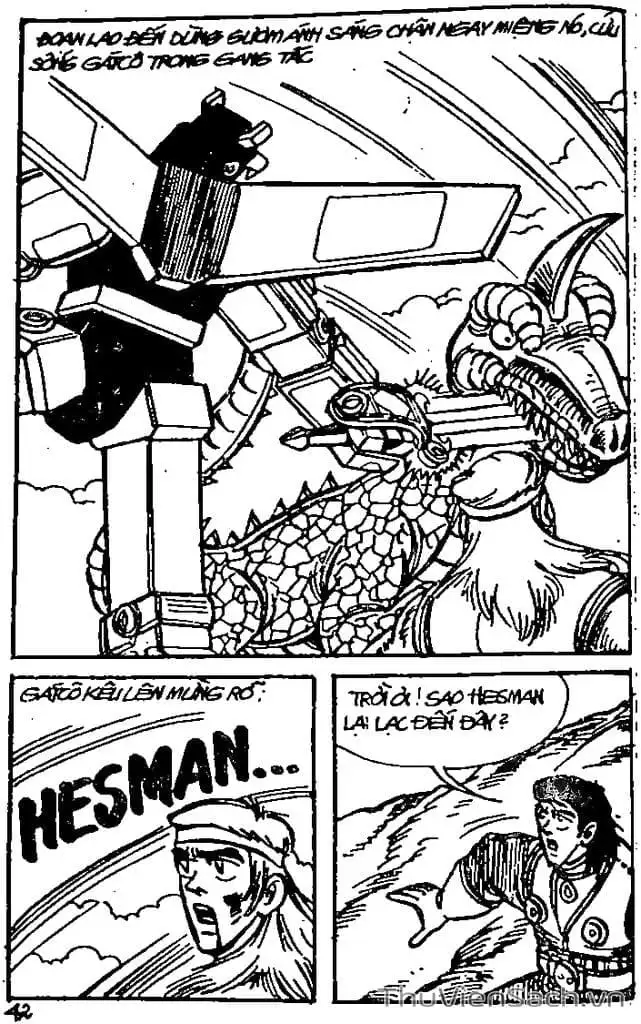 Truyện Tranh Dũng Sĩ Hesman trang 4