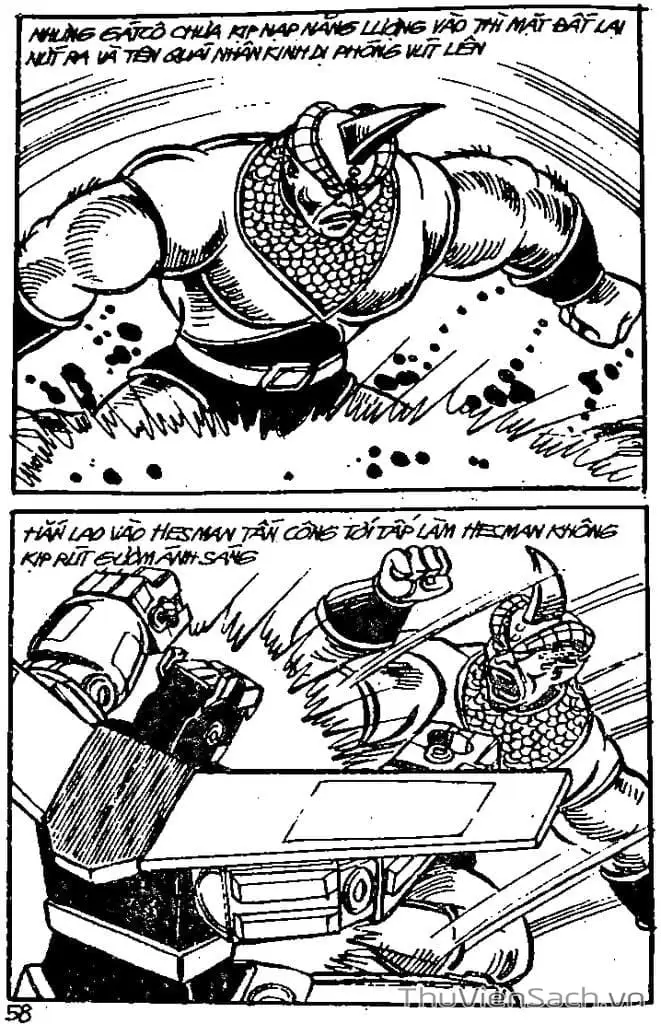 Truyện Tranh Dũng Sĩ Hesman trang 4