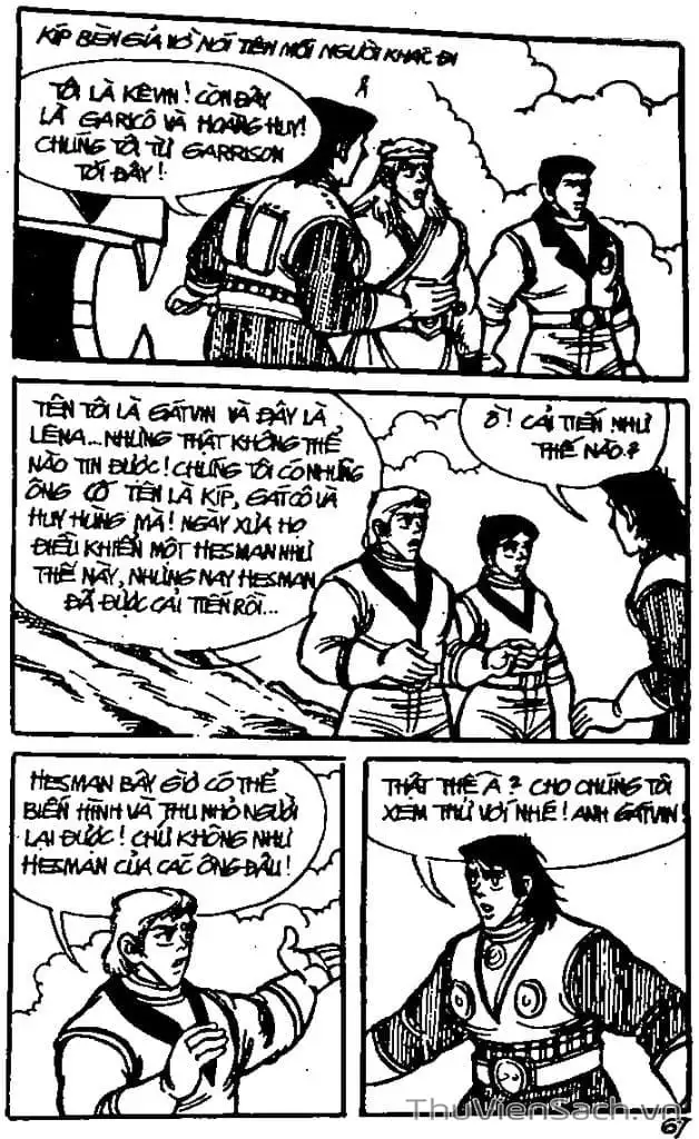 Truyện Tranh Dũng Sĩ Hesman trang 4