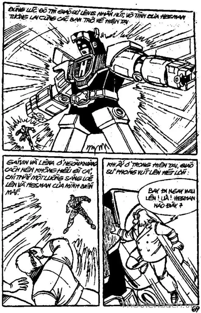 Truyện Tranh Dũng Sĩ Hesman trang 4