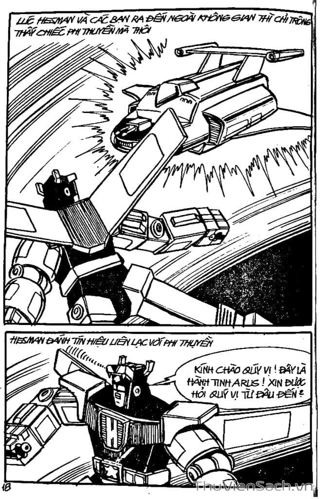 Truyện Tranh Dũng Sĩ Hesman trang 4