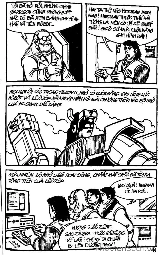 Truyện Tranh Dũng Sĩ Hesman trang 4