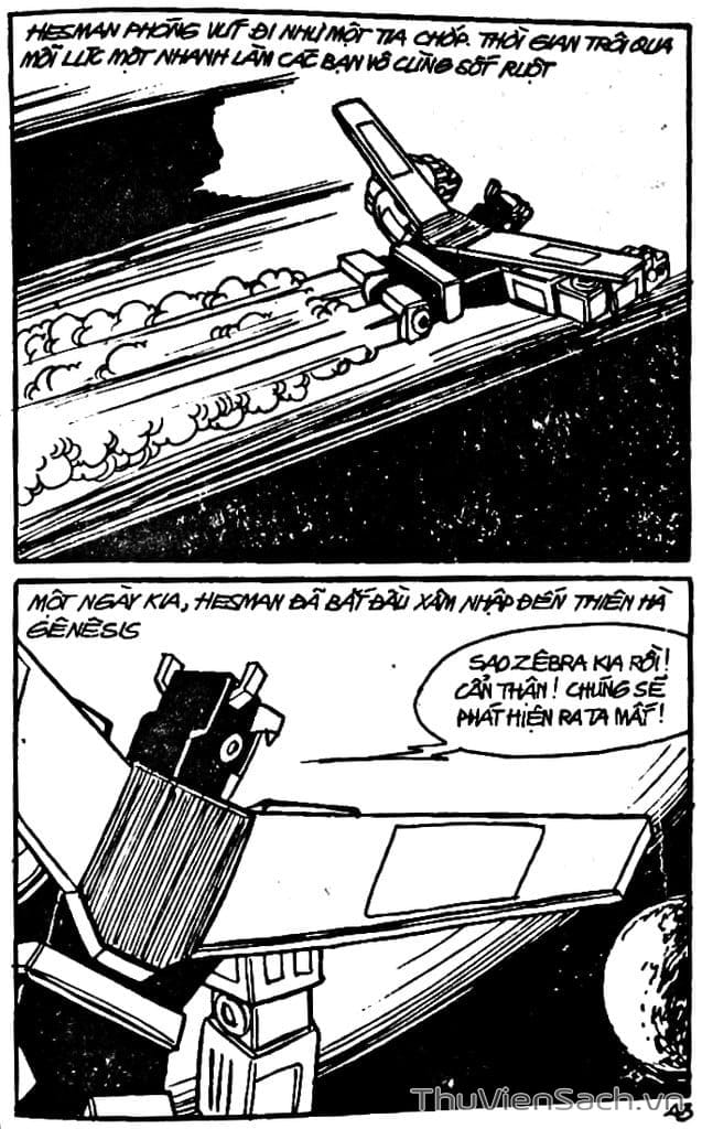 Truyện Tranh Dũng Sĩ Hesman trang 4