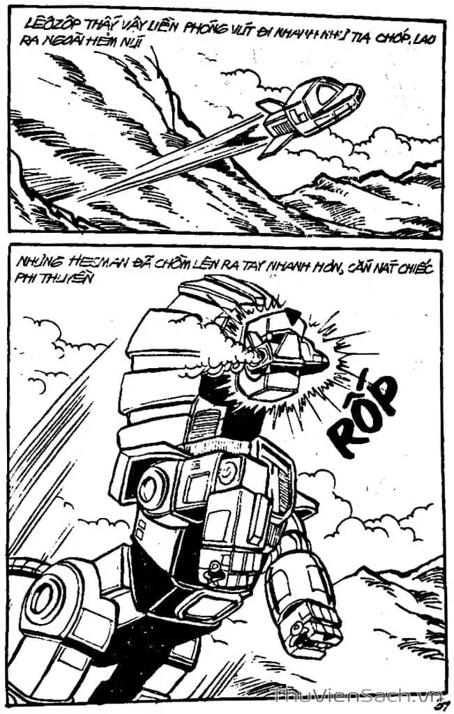 Truyện Tranh Dũng Sĩ Hesman trang 4