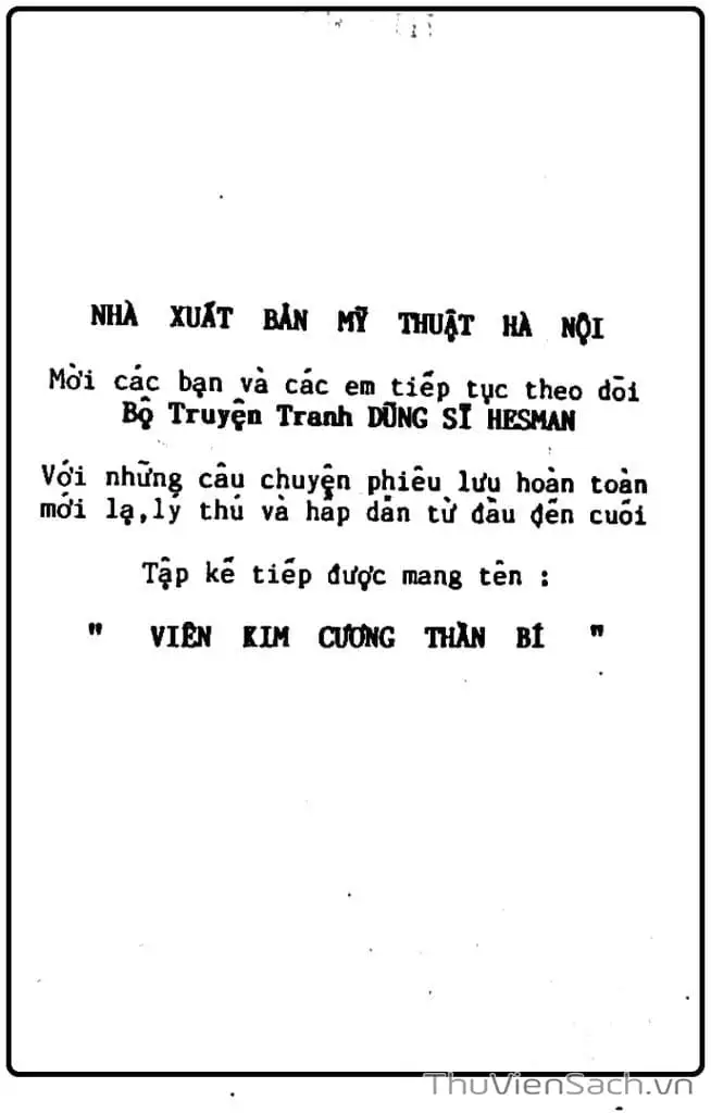 Truyện Tranh Dũng Sĩ Hesman trang 4