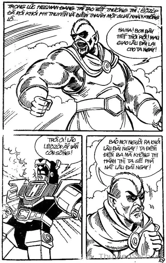 Truyện Tranh Dũng Sĩ Hesman trang 4