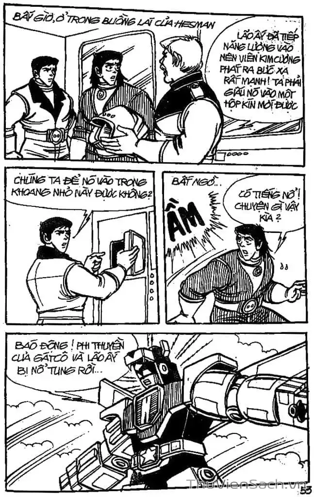 Truyện Tranh Dũng Sĩ Hesman trang 4