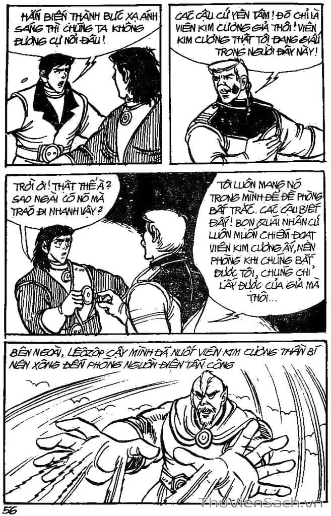 Truyện Tranh Dũng Sĩ Hesman trang 4