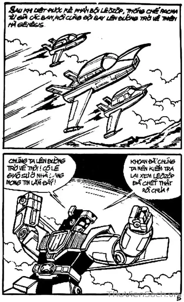 Truyện Tranh Dũng Sĩ Hesman trang 4
