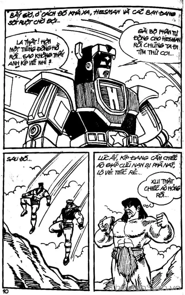 Truyện Tranh Dũng Sĩ Hesman trang 4