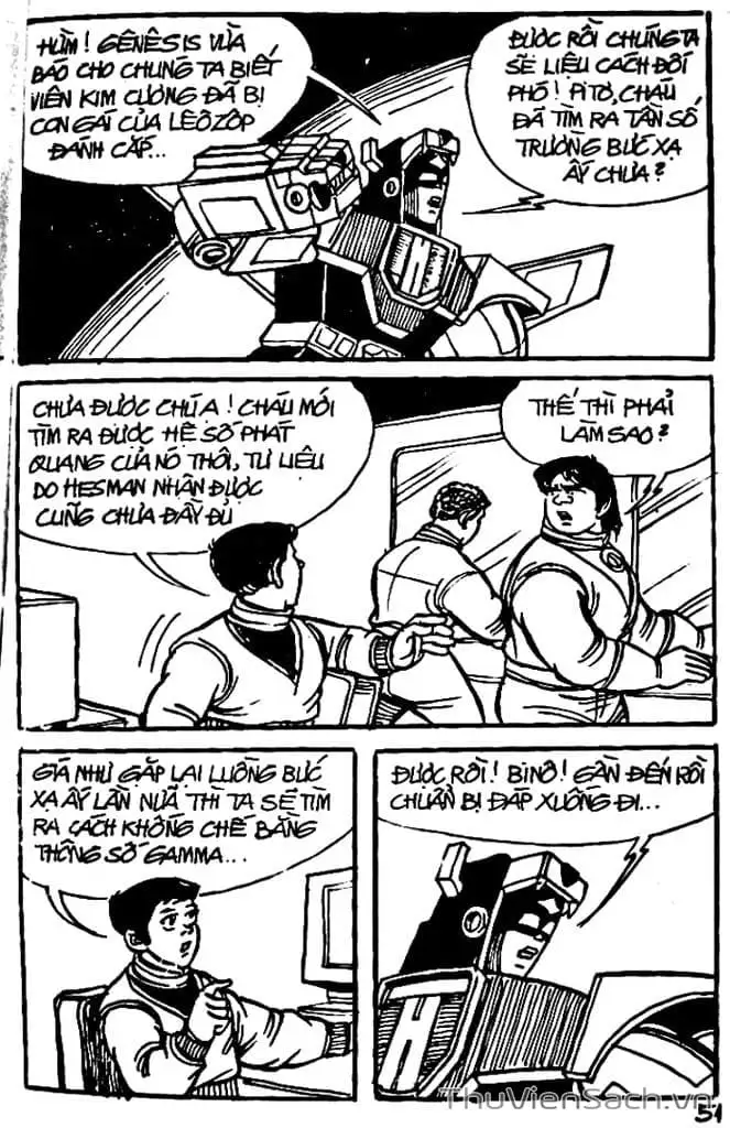 Truyện Tranh Dũng Sĩ Hesman trang 4