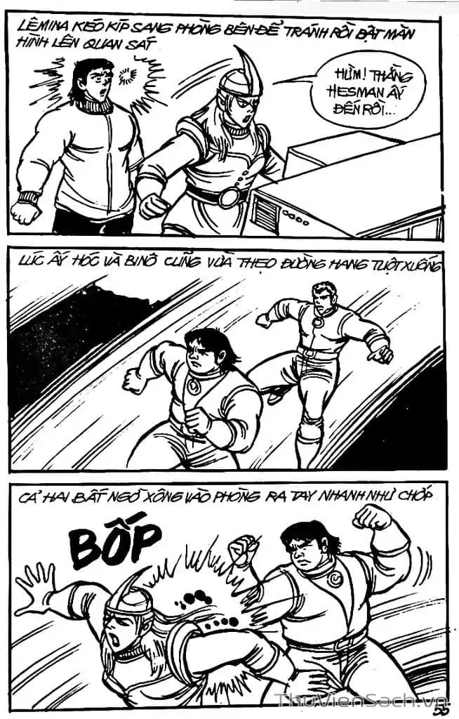 Truyện Tranh Dũng Sĩ Hesman trang 4