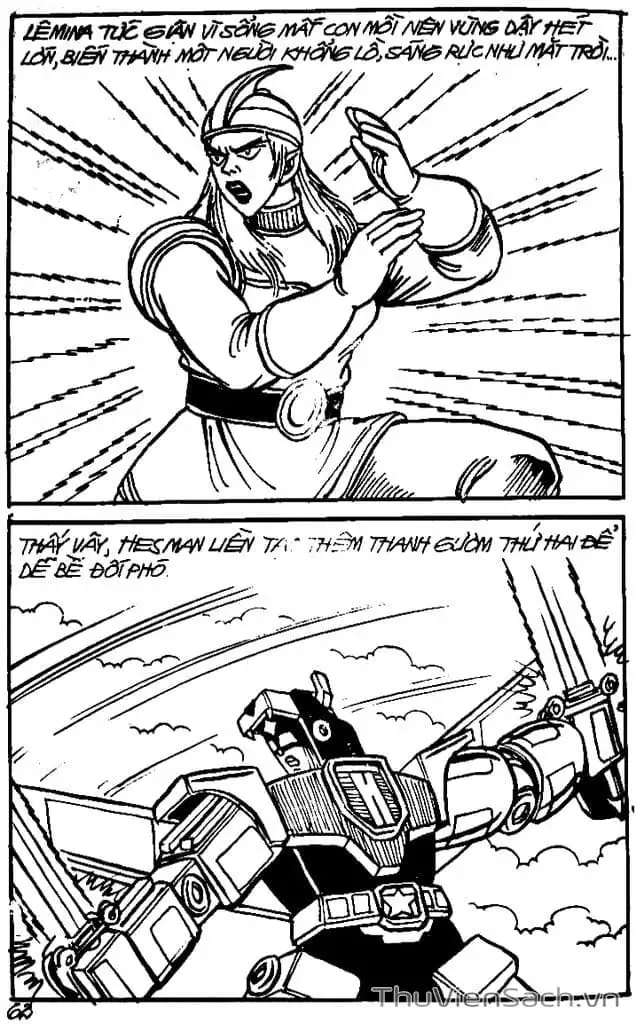 Truyện Tranh Dũng Sĩ Hesman trang 4