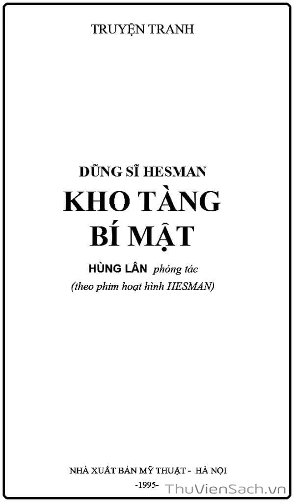 Truyện Tranh Dũng Sĩ Hesman trang 6013