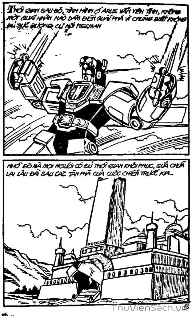 Truyện Tranh Dũng Sĩ Hesman trang 4