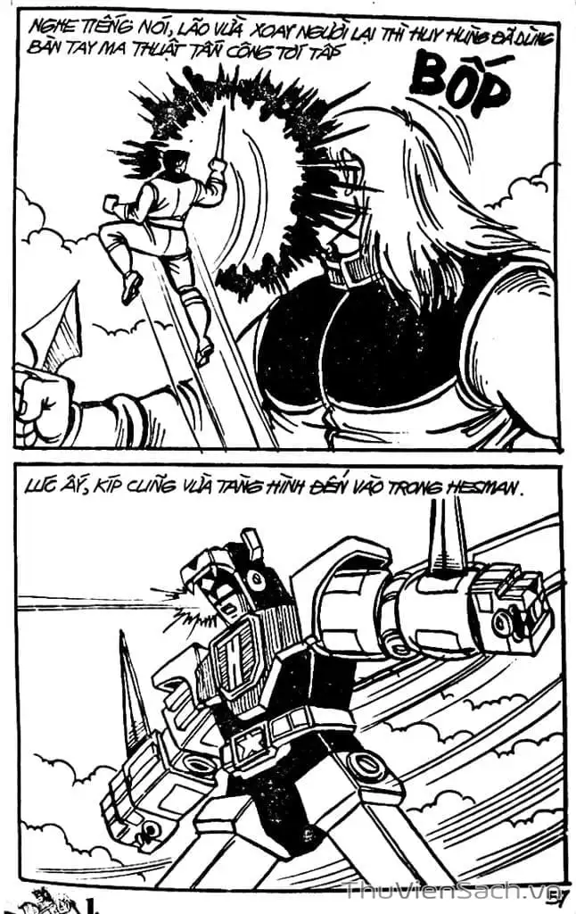 Truyện Tranh Dũng Sĩ Hesman trang 4