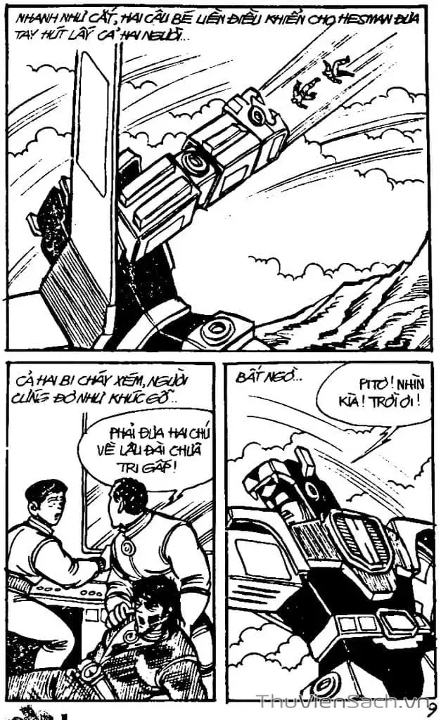 Truyện Tranh Dũng Sĩ Hesman trang 4