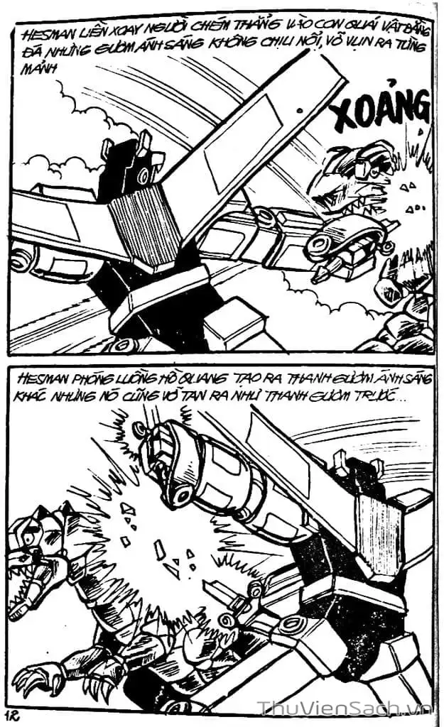 Truyện Tranh Dũng Sĩ Hesman trang 4