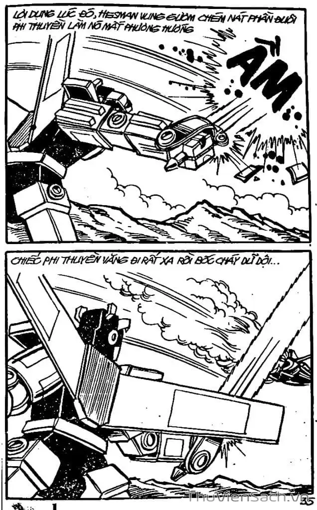 Truyện Tranh Dũng Sĩ Hesman trang 4