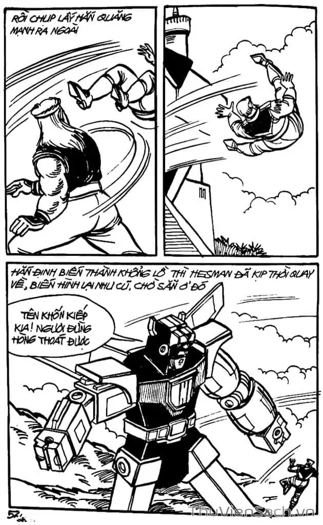 Truyện Tranh Dũng Sĩ Hesman trang 4