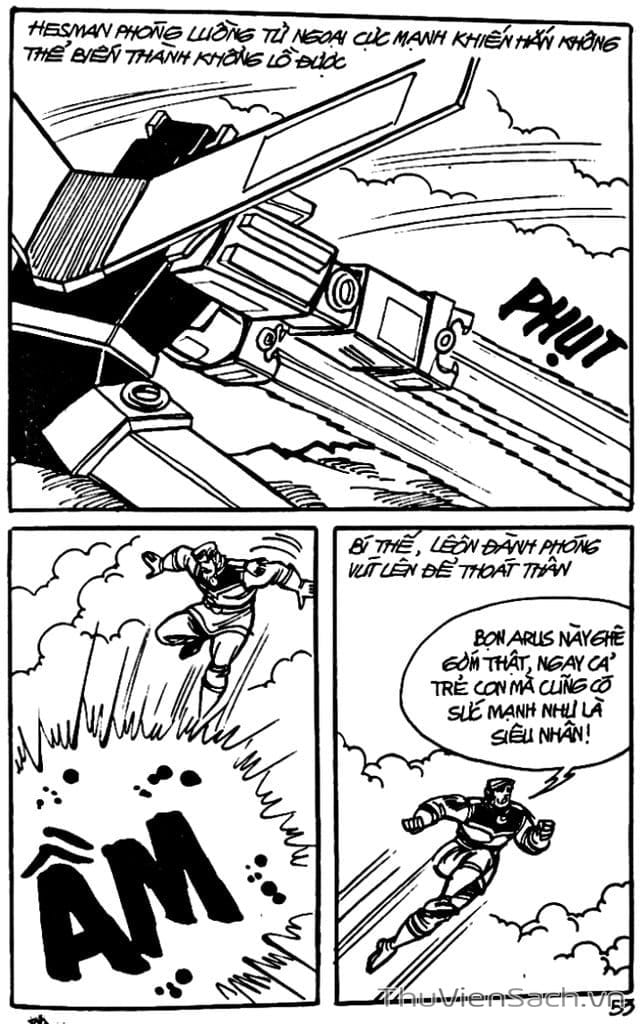 Truyện Tranh Dũng Sĩ Hesman trang 4