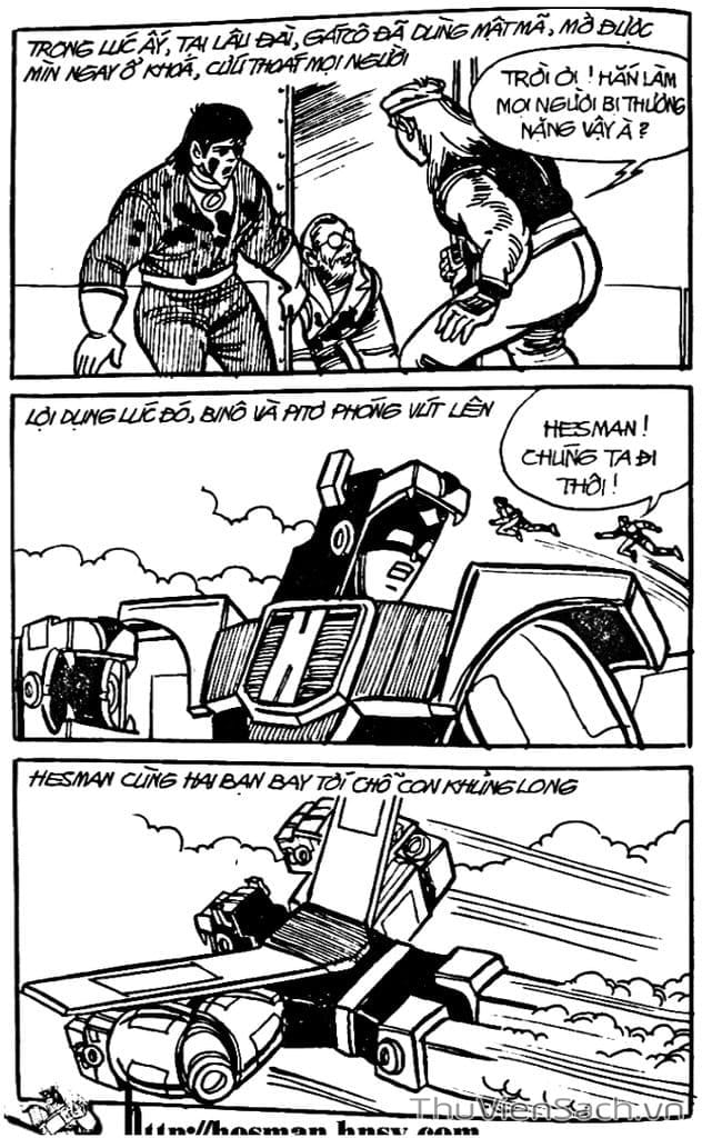 Truyện Tranh Dũng Sĩ Hesman trang 4