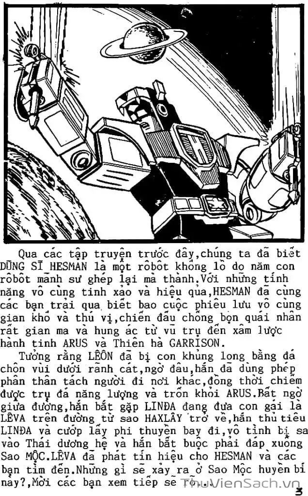 Truyện Tranh Dũng Sĩ Hesman trang 4
