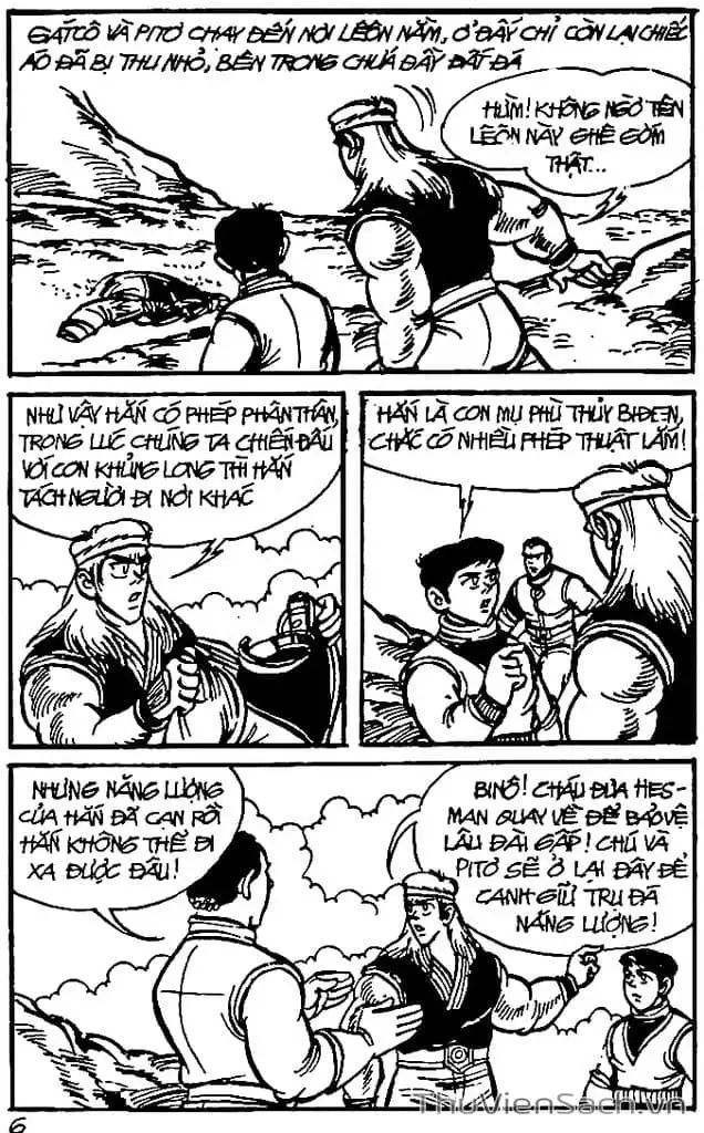 Truyện Tranh Dũng Sĩ Hesman trang 4