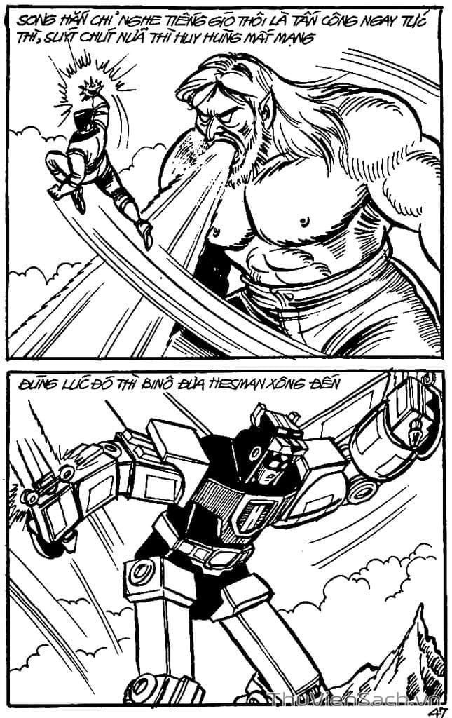 Truyện Tranh Dũng Sĩ Hesman trang 4