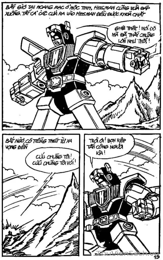 Truyện Tranh Dũng Sĩ Hesman trang 4