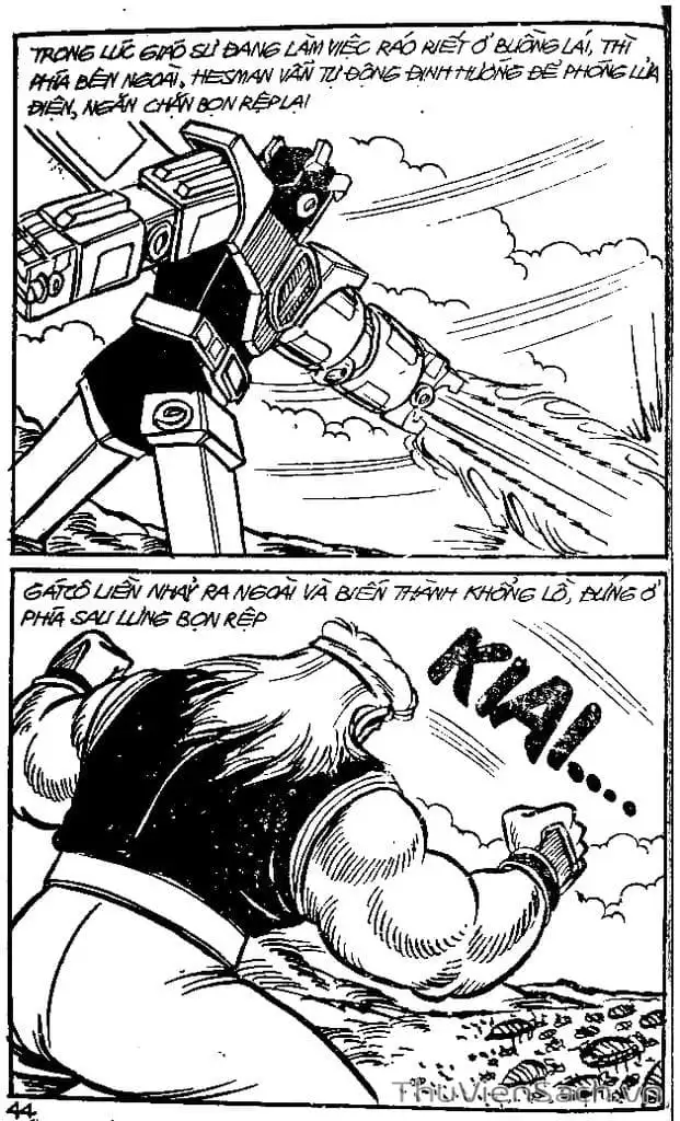Truyện Tranh Dũng Sĩ Hesman trang 4