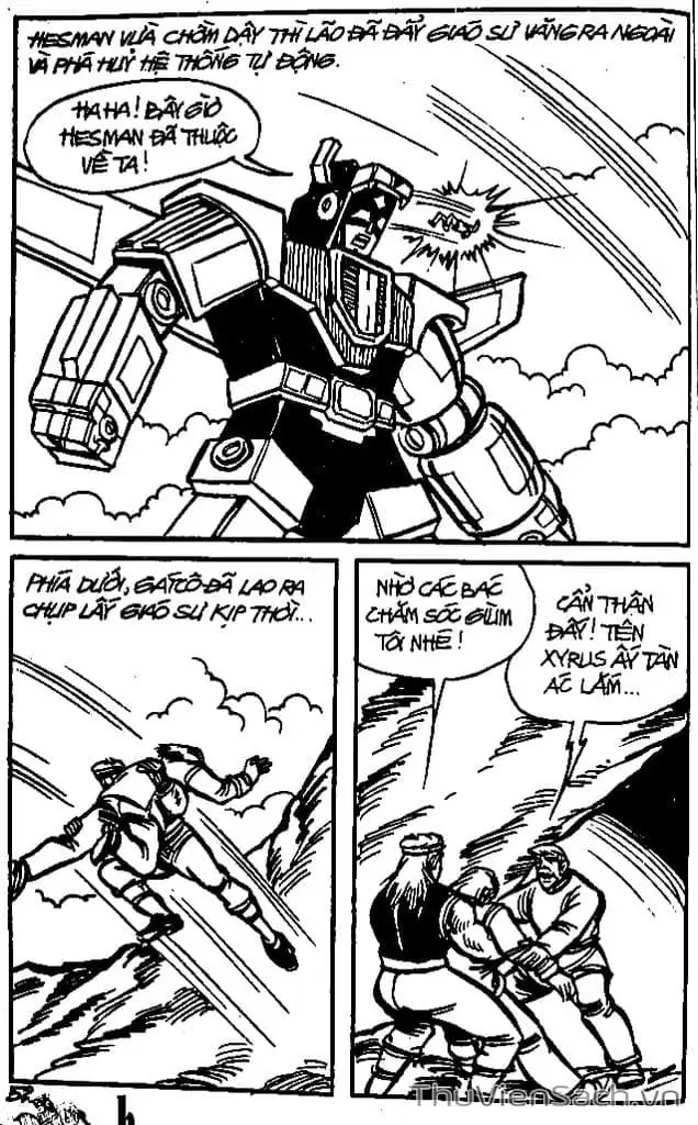 Truyện Tranh Dũng Sĩ Hesman trang 4