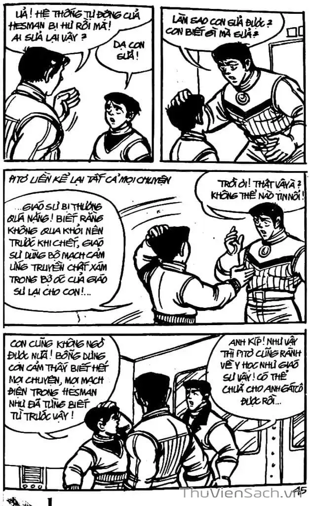 Truyện Tranh Dũng Sĩ Hesman trang 4