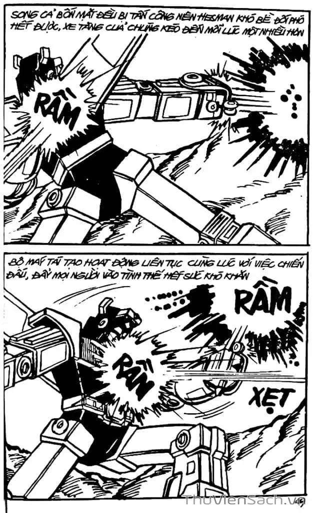 Truyện Tranh Dũng Sĩ Hesman trang 4