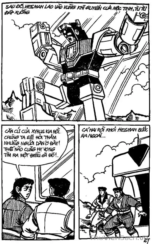 Truyện Tranh Dũng Sĩ Hesman trang 4