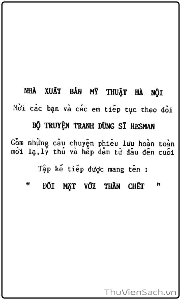 Truyện Tranh Dũng Sĩ Hesman trang 4