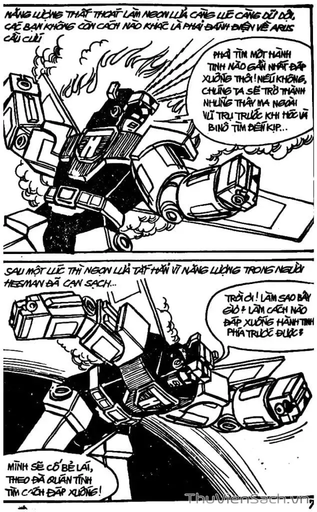 Truyện Tranh Dũng Sĩ Hesman trang 4