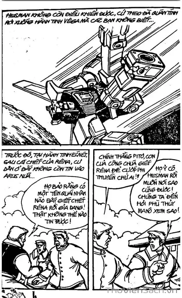 Truyện Tranh Dũng Sĩ Hesman trang 4